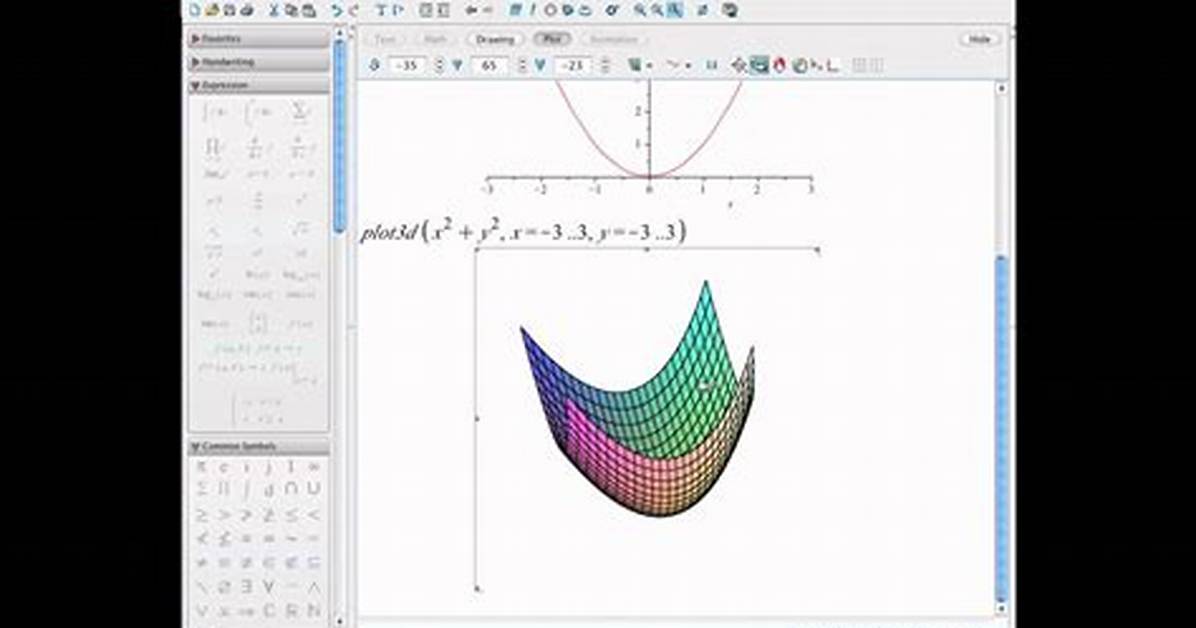 Plotting Graph in Maple