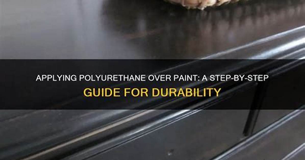 Polyurethane over Paint