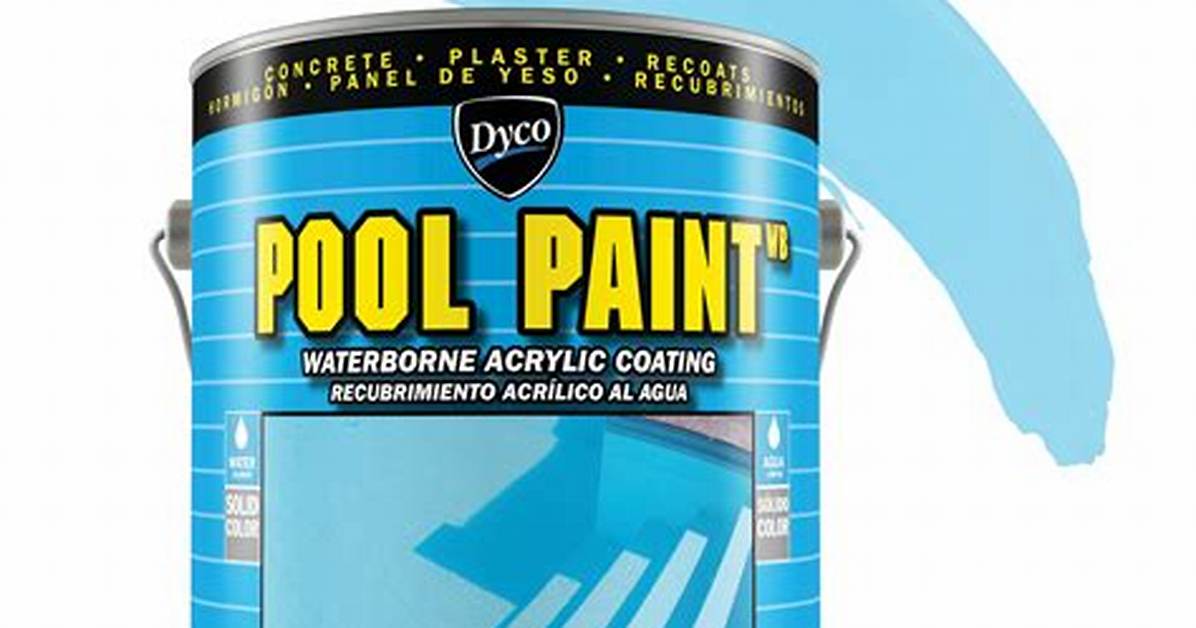 Pool Paint Epoxy