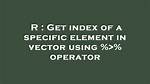 Pop a Specific Element off a Vector in C++