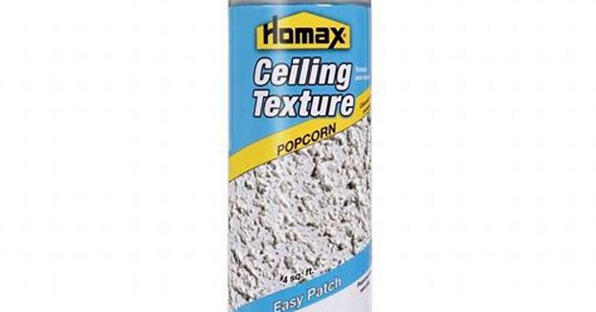 Popcorn Ceiling Spray