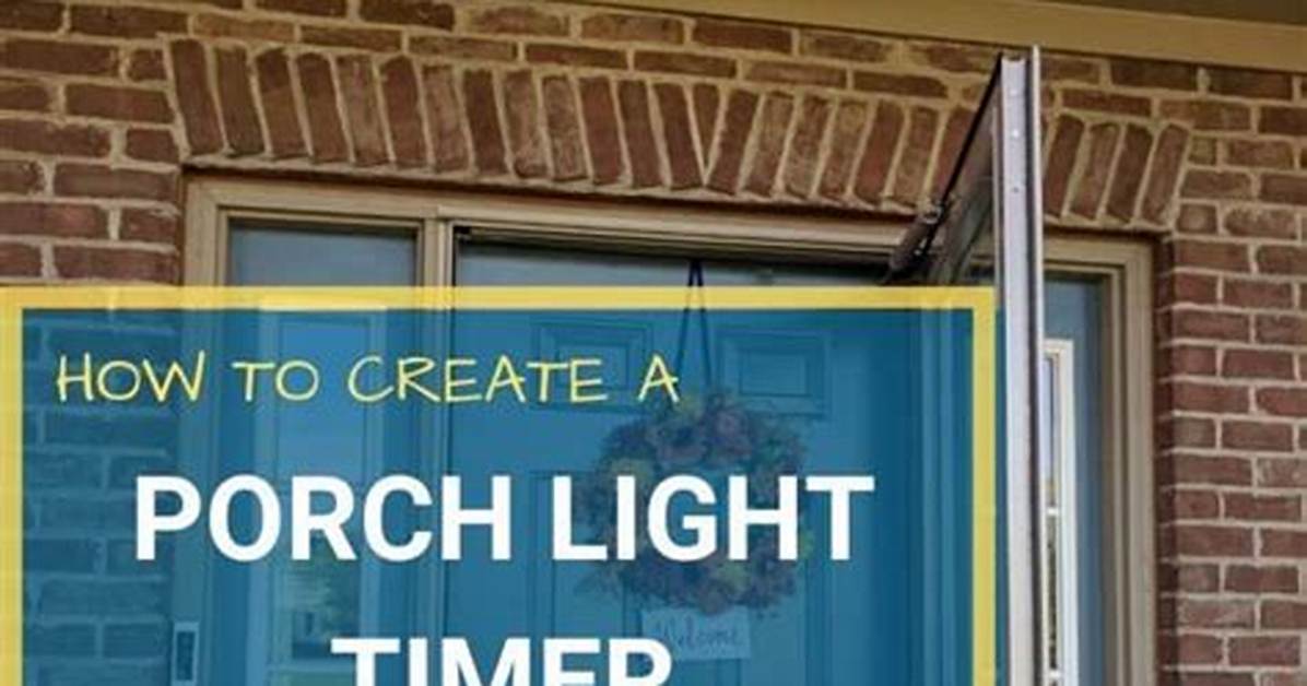 Porch Light Timer