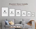 Poster Frame Sizes