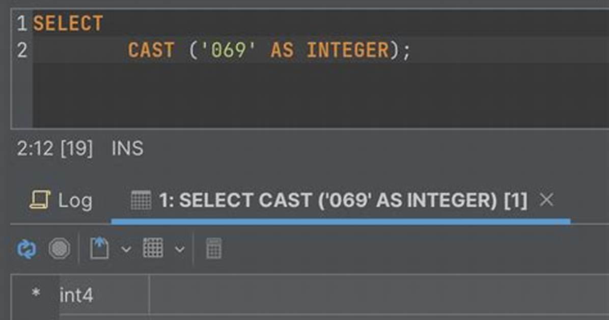 Postgres Data Type Cast