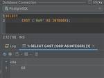 Postgres Data Type Cast