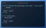 Postgres Set Search Path