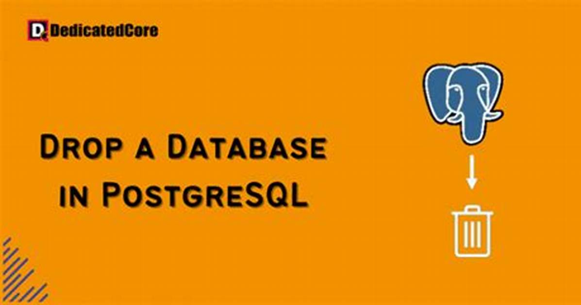 Postgresql: Drop Postgresql Database Through Command Line [Closed]