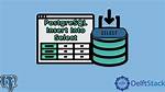 Postgresql: Insert Into. .. (Select *. ..)