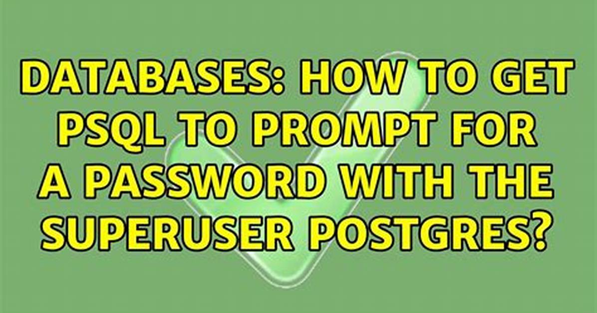 Postgresql: Scripting Psql Execution with Password