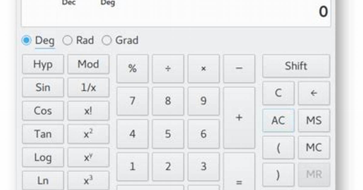Powerful Gui Calculator for Linux?