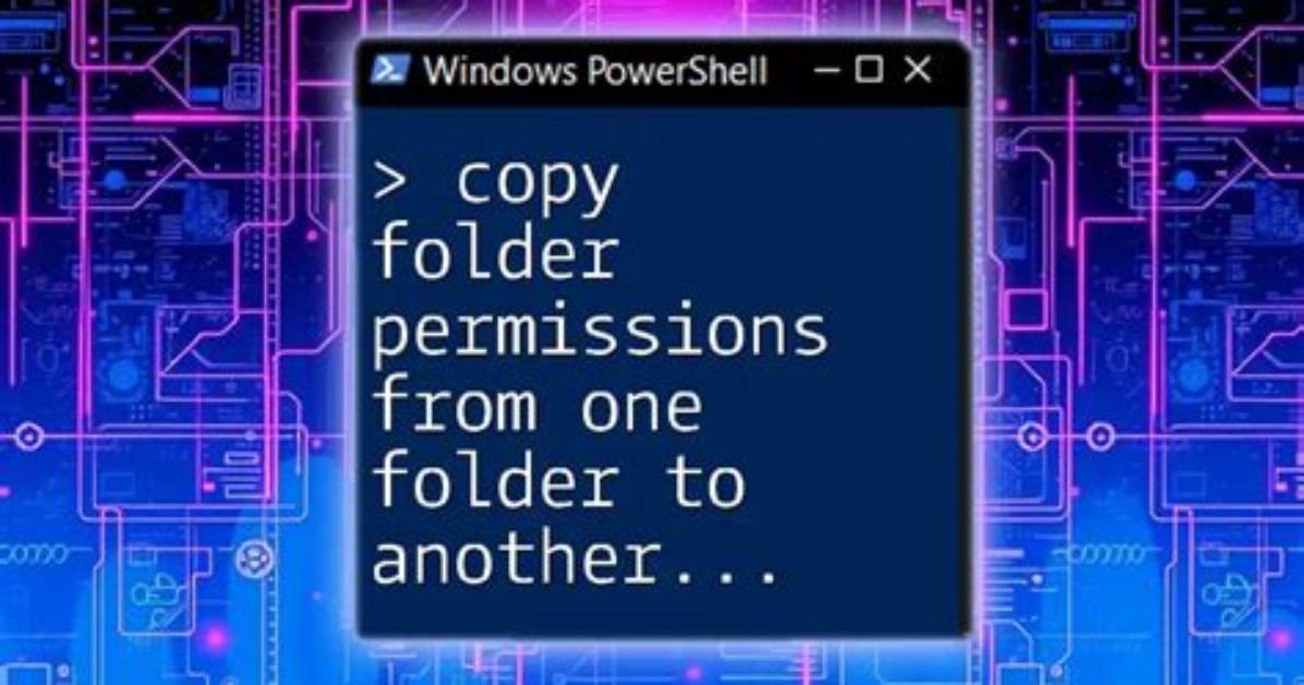 Powershell - Copy File to Another Folder While Keeping Folder Structure