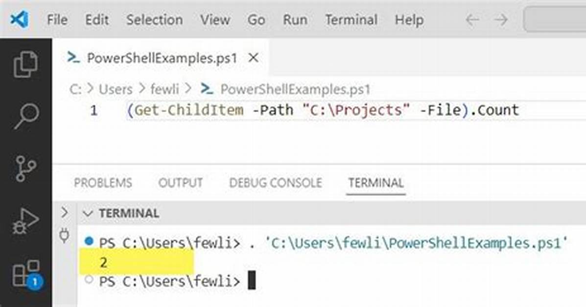 Powershell: Count Items in a Folder with Powershell
