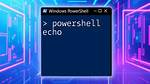 Powershell "Echo On"