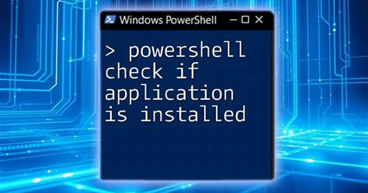 Powershell Script to Check an Application That's Locking a File?