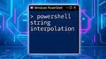 Powershell String Interpolation Syntax