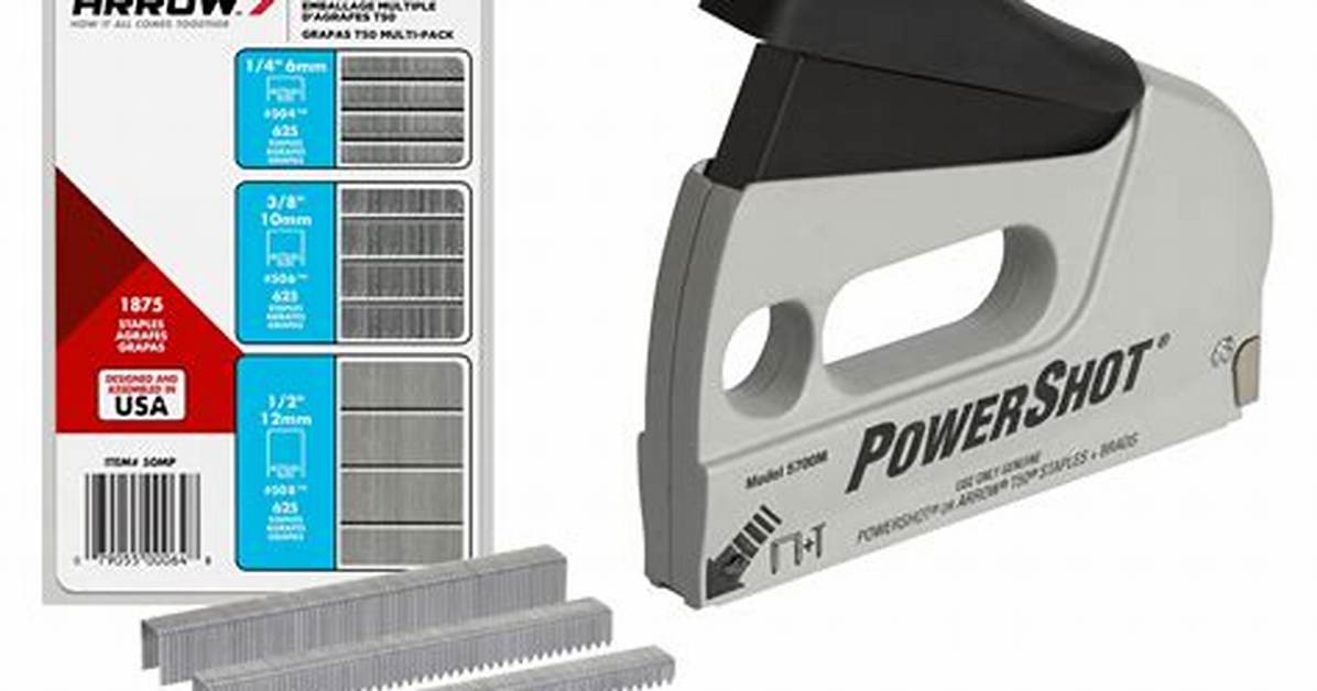 Powershot Stapler