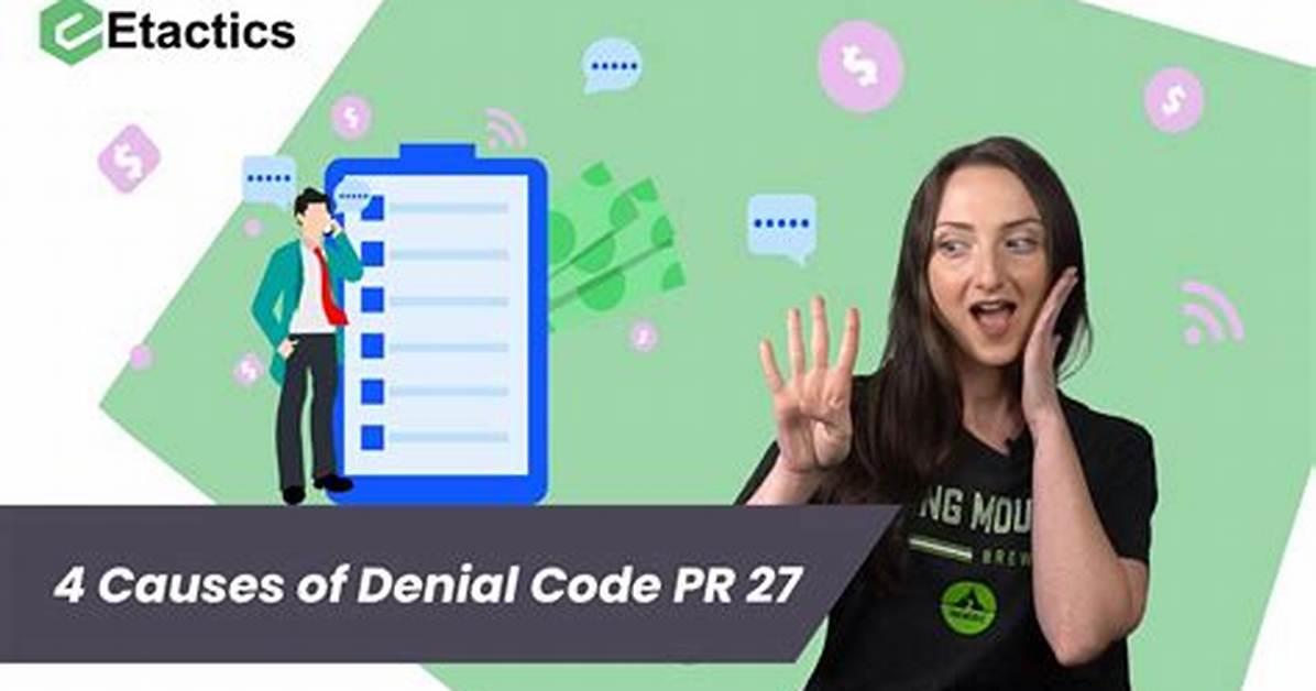 Pr27 Denial Code