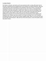 Prayer-Concluding Word