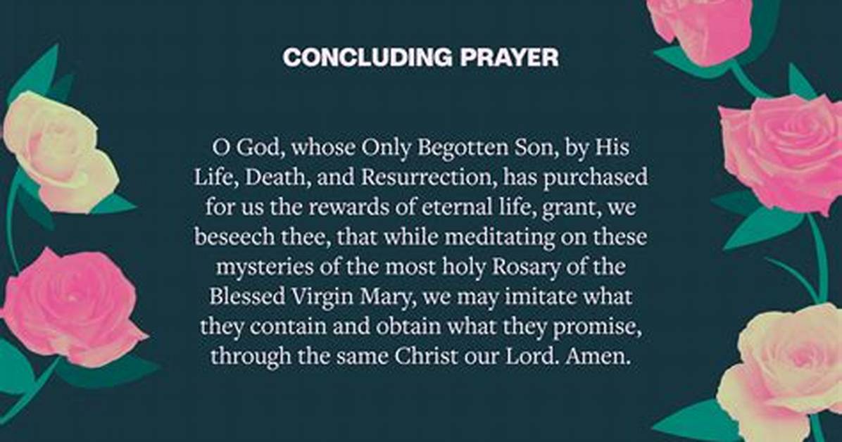 Prayer Ending