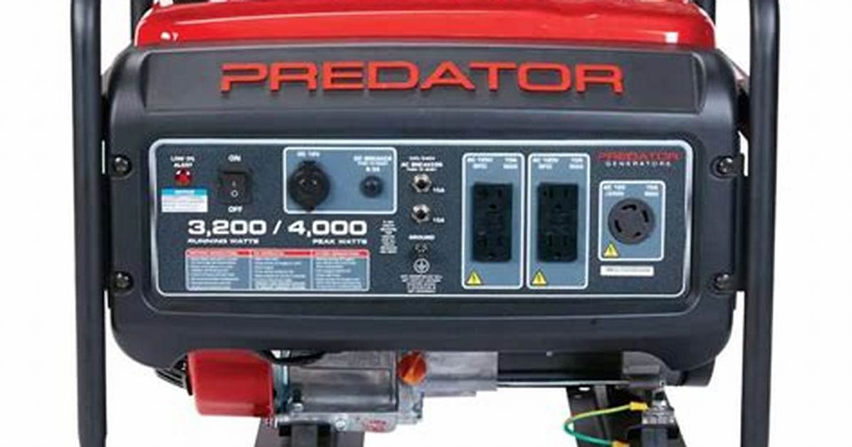 Predator 4000 Generator