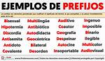Prefijo Ejemplos