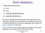 Prefix Multipliers Practice Problem