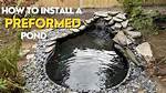 Preformed Pond
