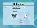 Preimage Geometry Definition