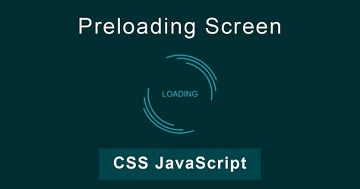 Preloading Images with Javascript