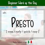 Presto Definition