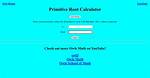 Primitive Root Calculator