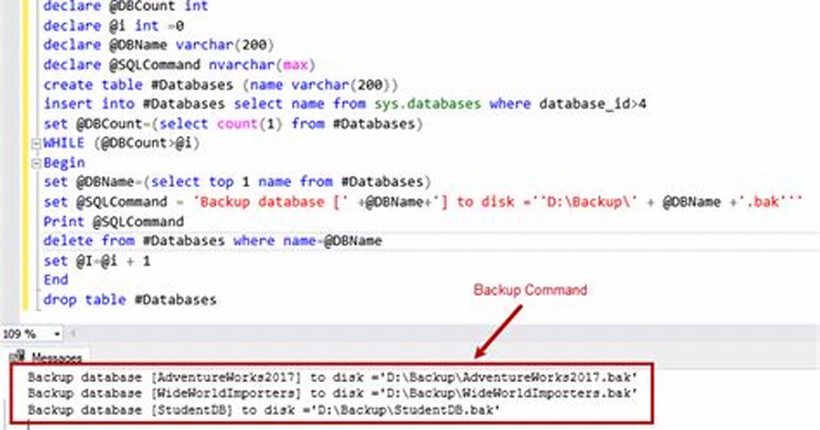 Print Statement in T-Sql