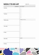 Printable to Do List