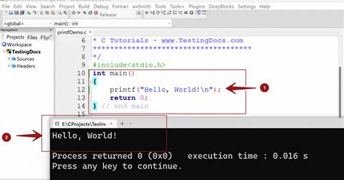Printf() \T Option