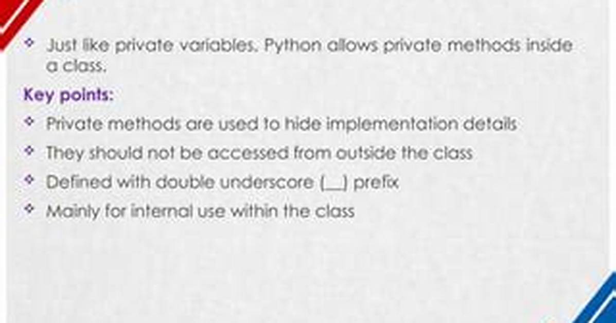 "Private" (Implementation) Class in Python
