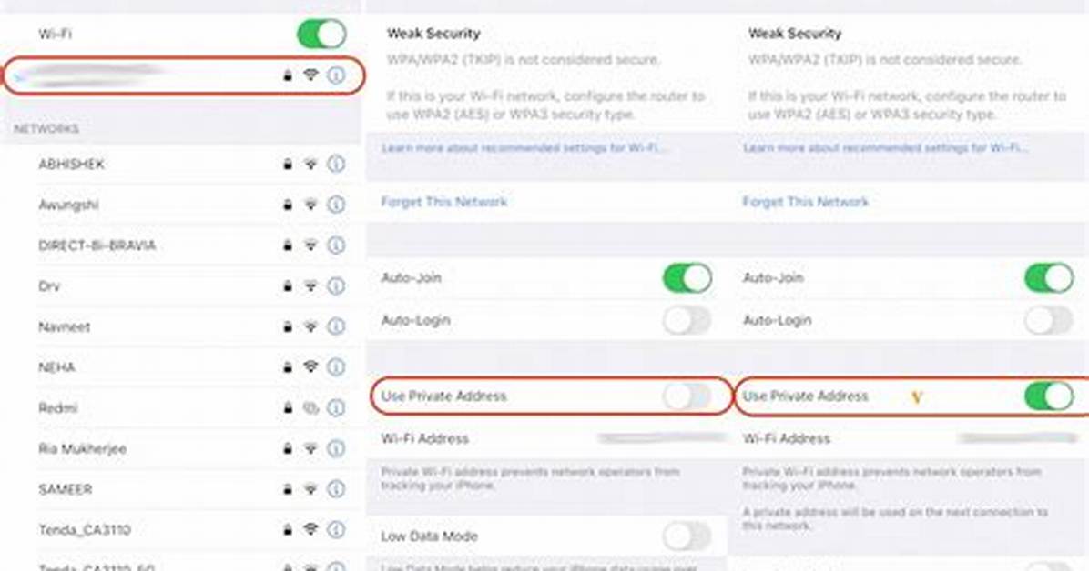 "Private" Mac Address