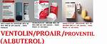 Proair vs Ventolin
