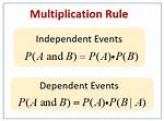 Probability - General Multiplication Rule