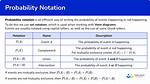 Probability Notation?