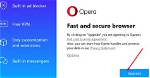 Problem in Updating Opera Browser