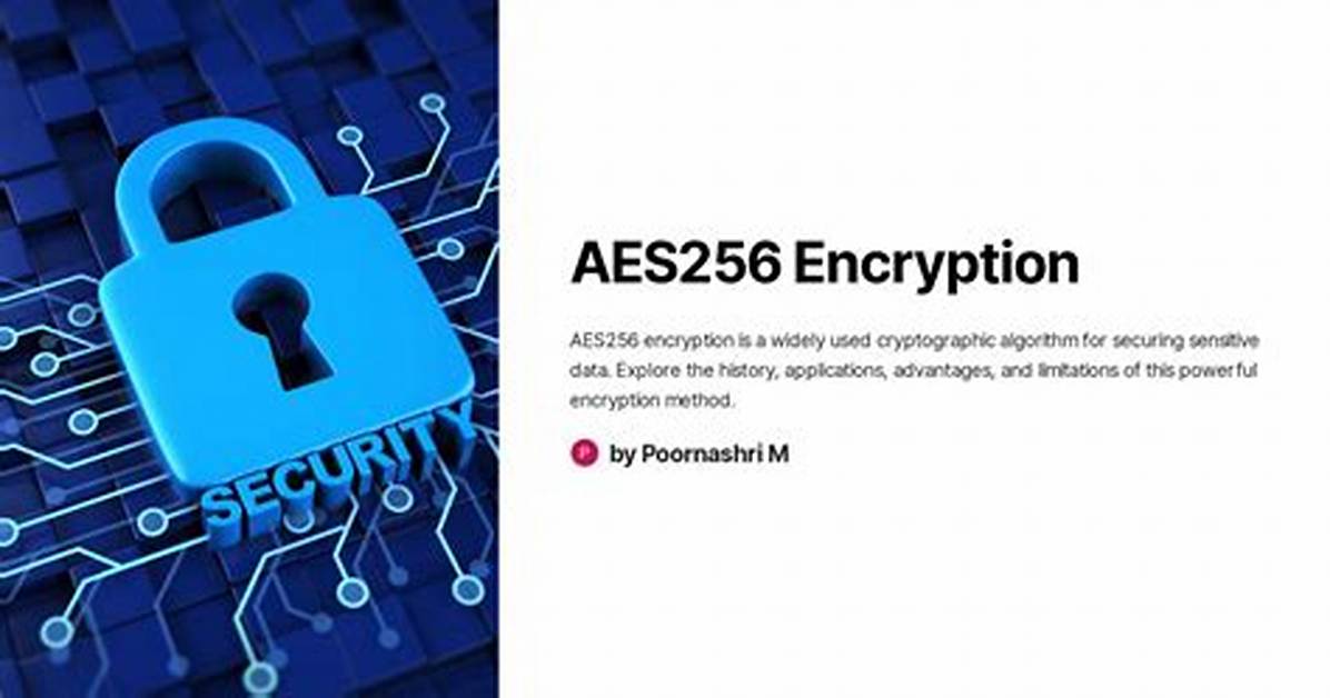 Problem with Encryption Algorithm 'Aes256'