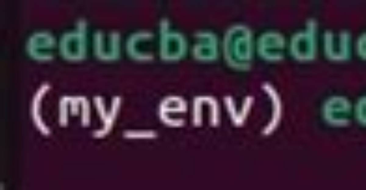Problem with: Source Env/Bin/Activate