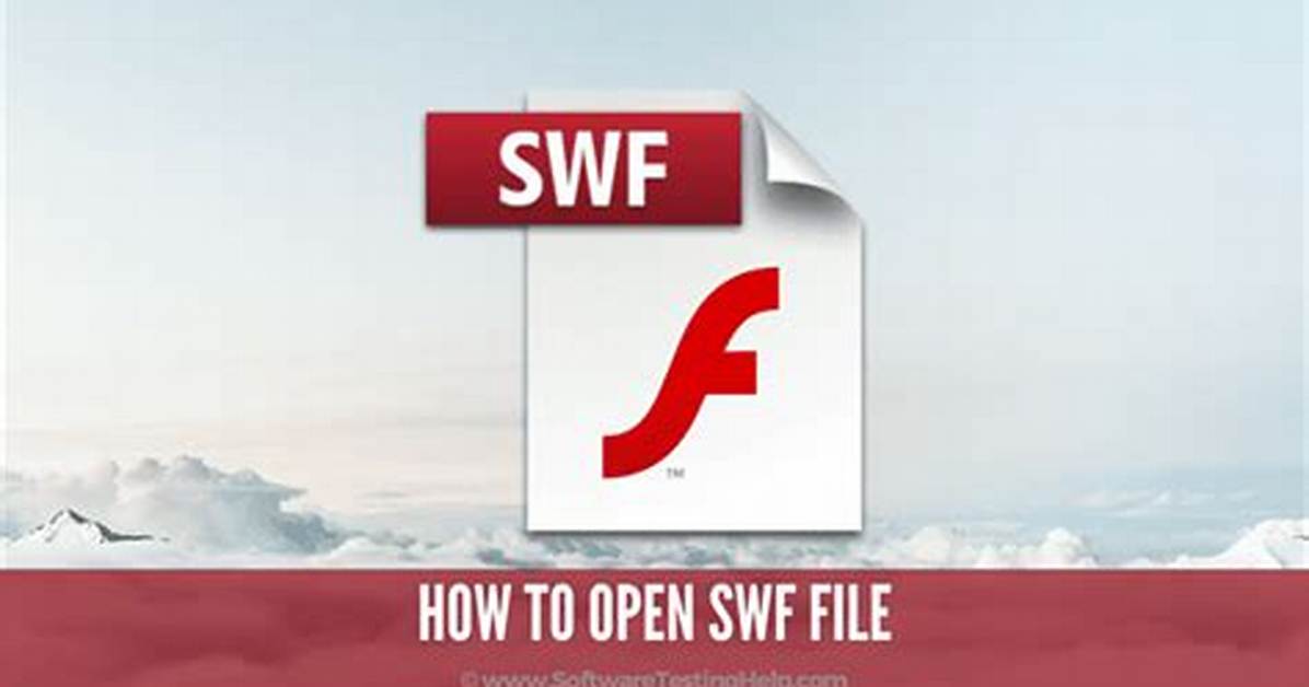 Problems Opening. Swf File