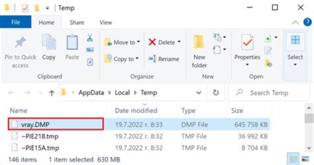 Process Keeps Creating Dump Files