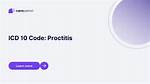 Proctitis Icd 10
