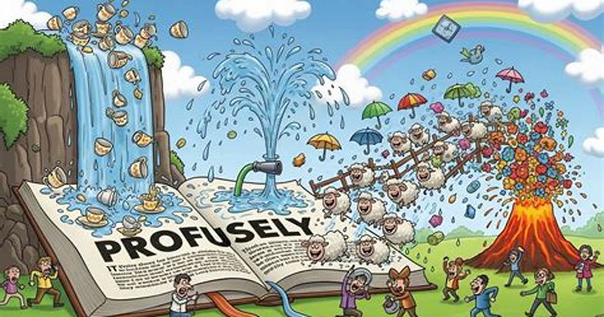 Profusely Meaning