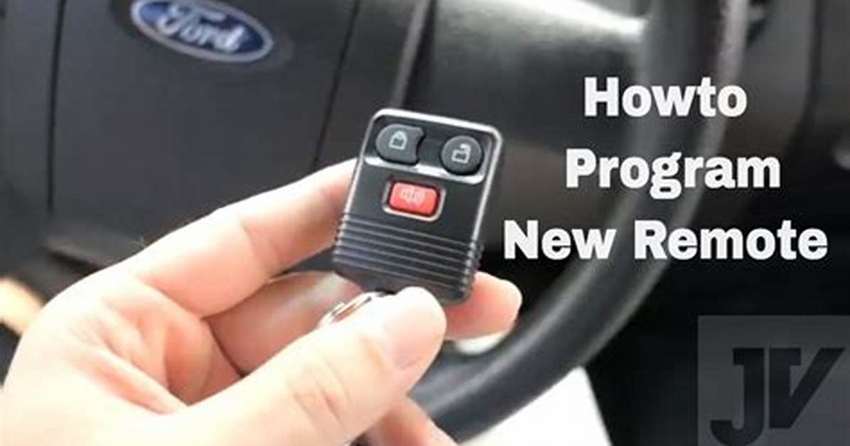 Program Ford Key Fob