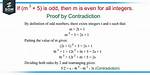Proof by Contradiction Examples