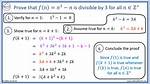 Proof by Induction and Combinations