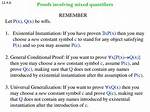 Proofs Involving Multiple Quantifiers?